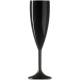 Plastic Champagne glass 19 cl. with print